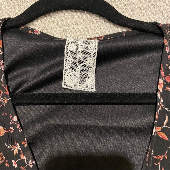 Lulus Floral Wrap Dress - Picture 2 of 6